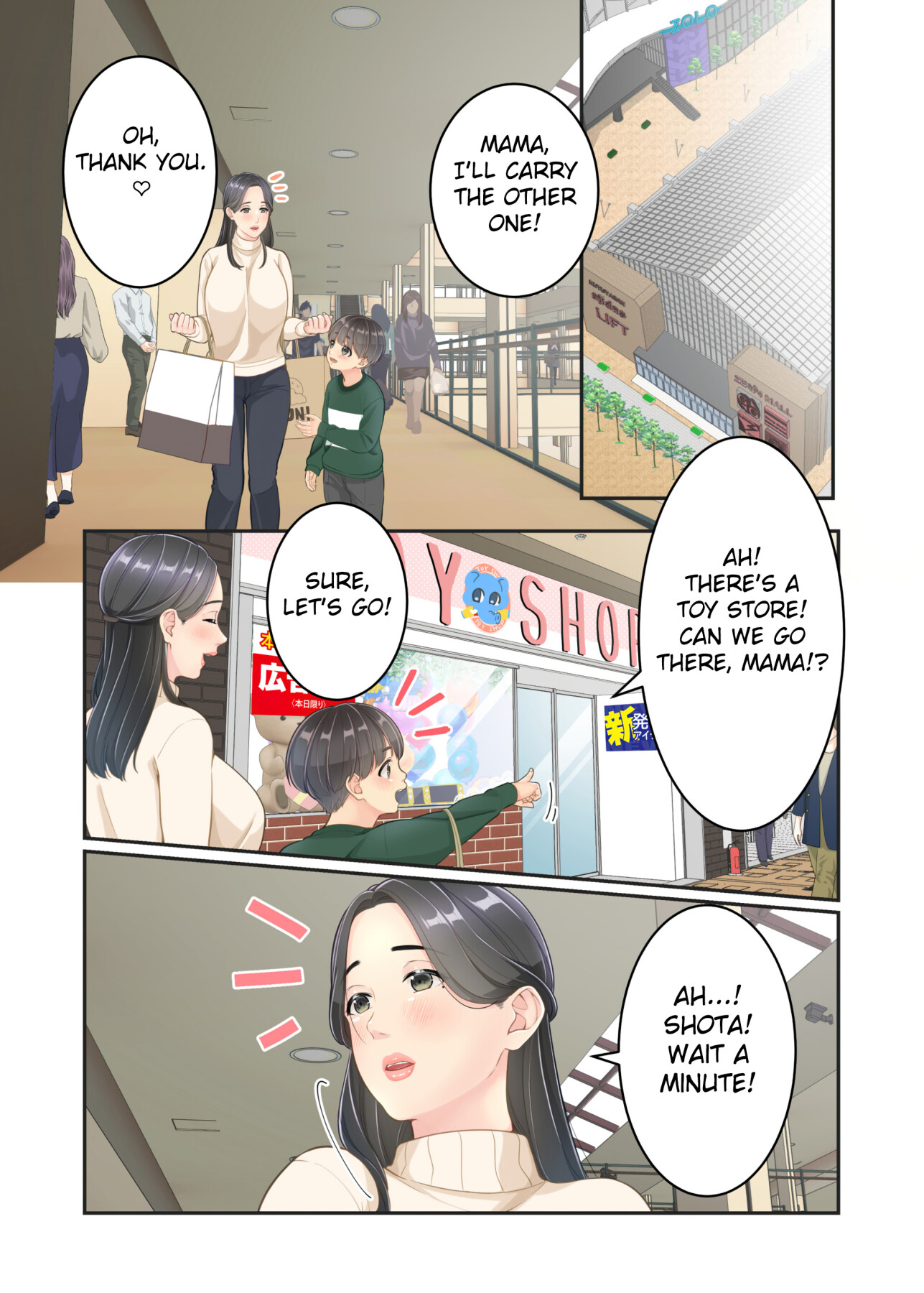 Hentai Manga Comic-My mom and the delivery guy.-Read-18